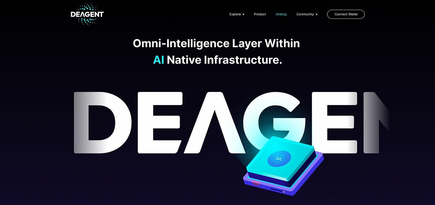 DeAgentAI 首创 AI 代理神经网络，意图建立区块链原生高性能 AI 框架