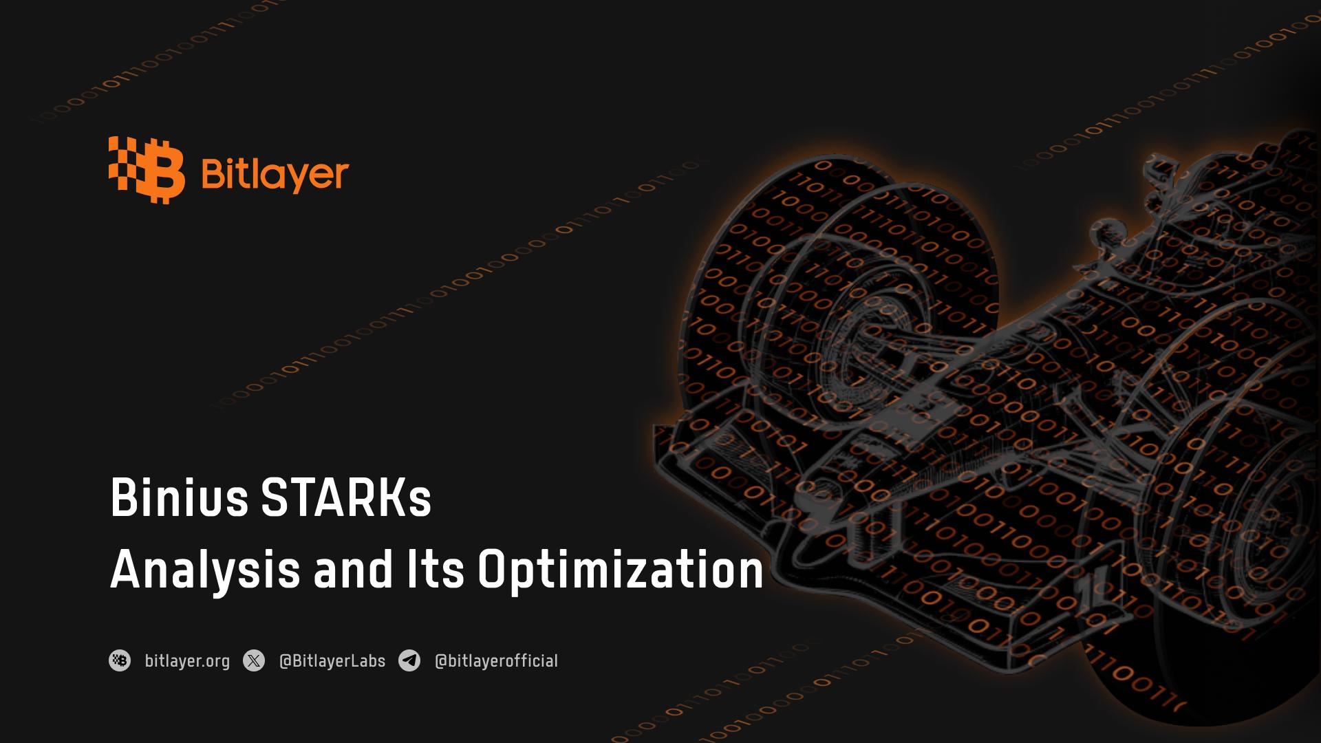 Bitlayer Research：Binius STARKs原理解析及其优化思考